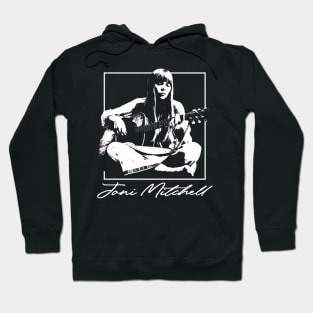 Retro Love Folk Joni Fan Art Design Hoodie